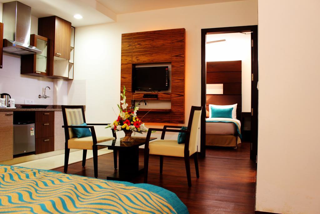 Stately Suites Mg Road Gurgaon Buitenkant foto